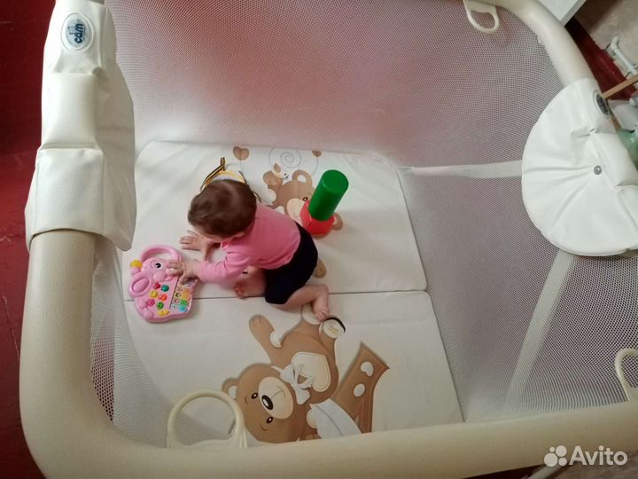 Большой детский манеж бу