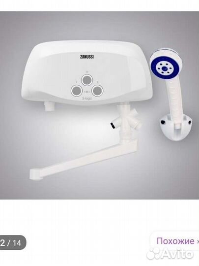 Проточный водонагреватель zanussi