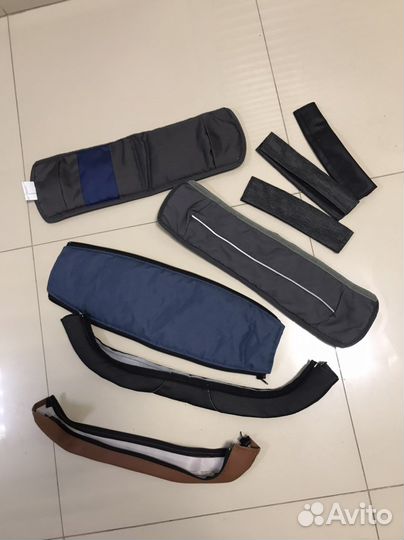 Чехлы сменные для ручек и бамперов детских колясок