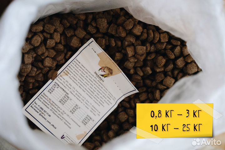 Сухой корм для собак крупных и мелких пород