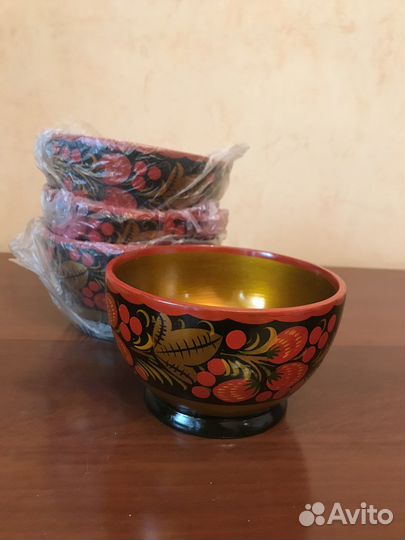 Посуда хохлома