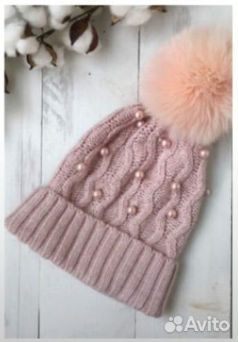 Кашемировая шапка, one size