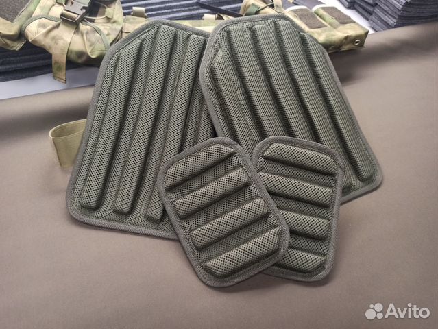 Капы на бронежилет комплект перед зад и бока