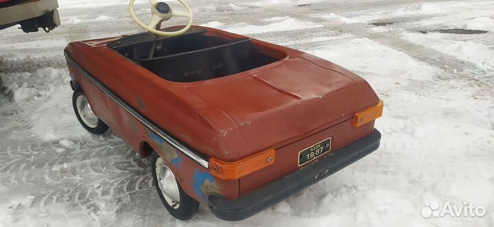 Педальный москвич СССР 3 серия