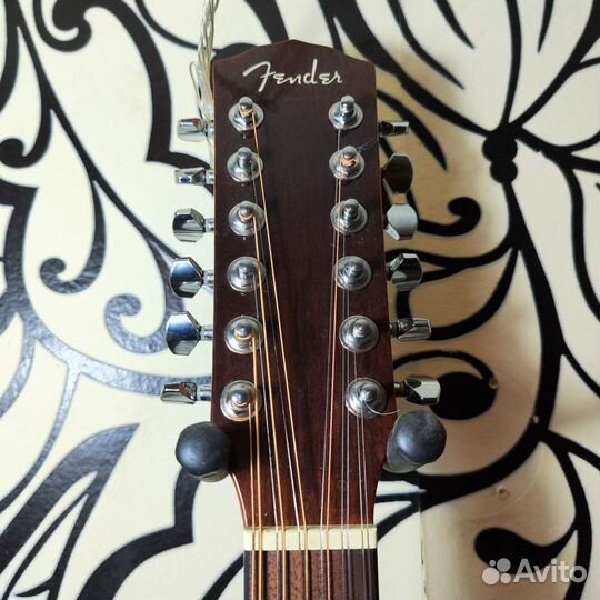 12 струнная гитара Fender CD-140SCE NAT