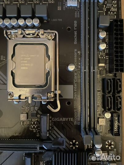 Материнская плата b760m h ddr4 gigabyte lga1700