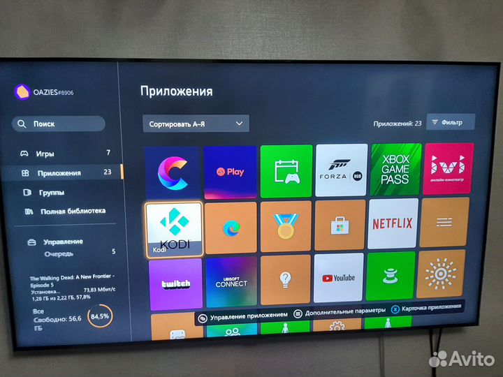 Xbox One 500Gb + купленные игры