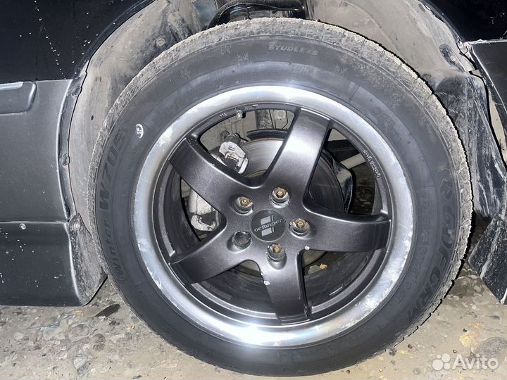 Прдам или обменяю литье с новой резиной R17