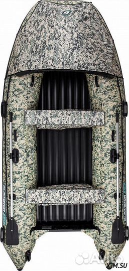 Лодка пвх gladiator E380PRO(камуфляж)