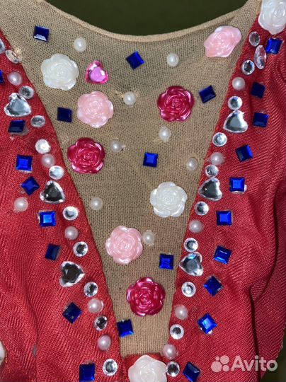 Купальник для художественной гимнастике для кукол