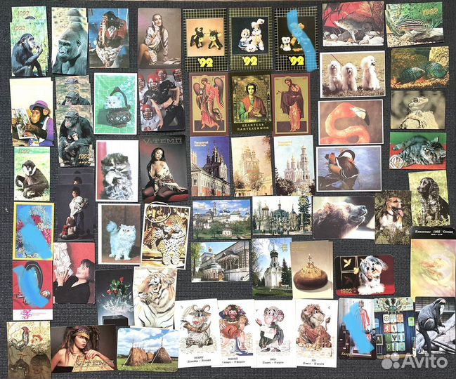 Календари 1991-2014 (разное)