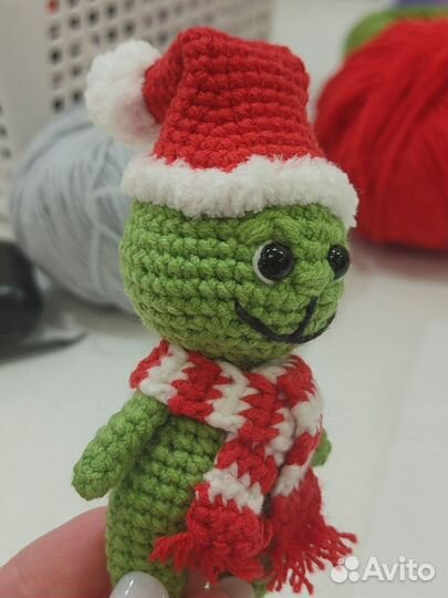 Вязаный гринч