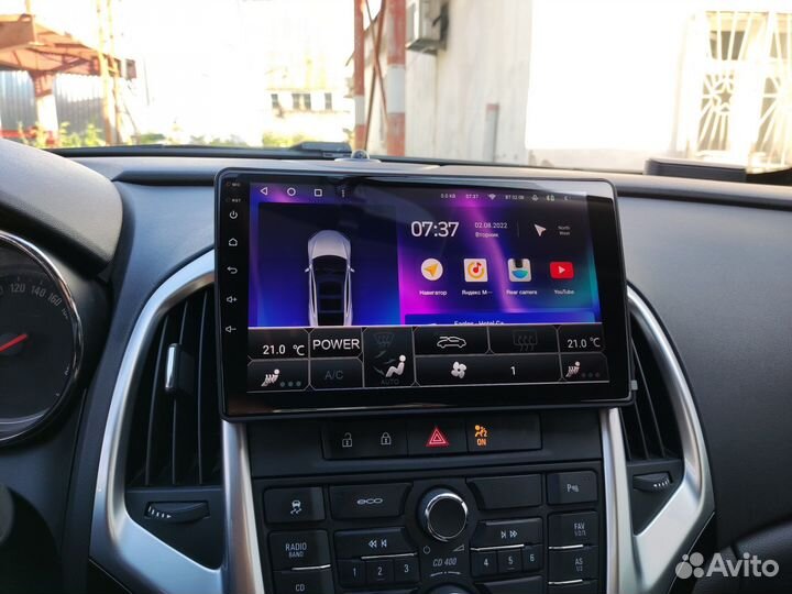 Магнитола на Opel Astra J 2009-2017