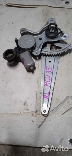 Стеклоподъемник задний левый Toyota Harrier MCU35