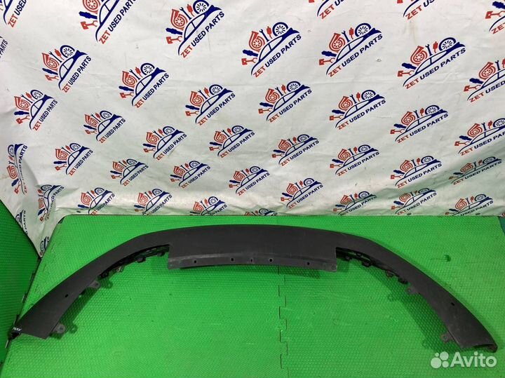 Спойлер (юбка) бампера передний Porsche Macan 95B