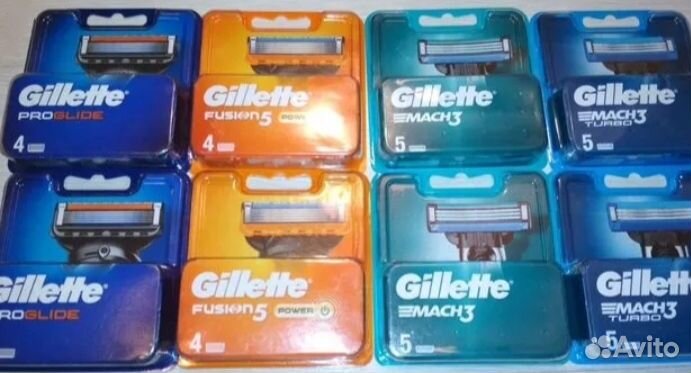 Кассеты для бритья gillette Финляндия