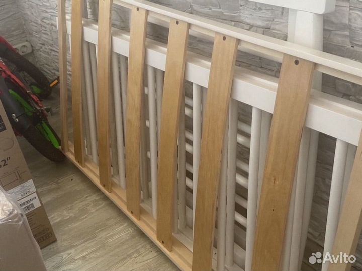 Детская кровать колесо / качалка Беби-1 б/у