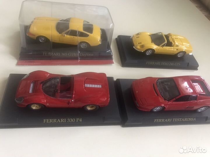 Коллекционные машинки Ferrari