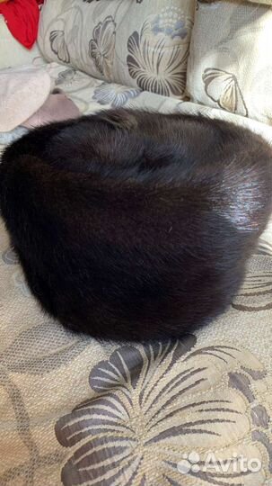 Норковая шапка новая