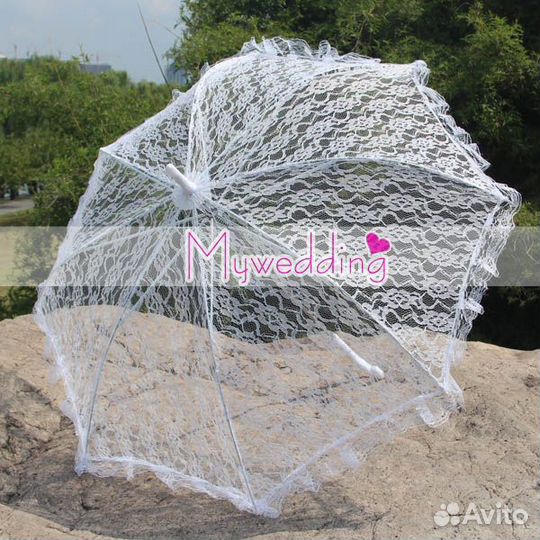 Свадебные зонты для фотосессий. Прокат