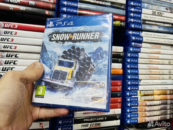 Snowrunner ps4 диск новый