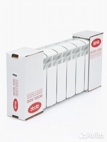 Радиатор биметаллический rifar Вase 200 х 8 секци