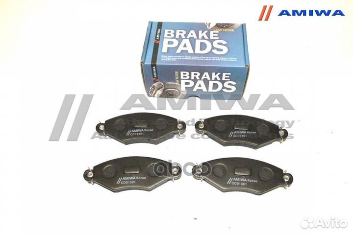 Колодки тормозные CD01361 Amiwa