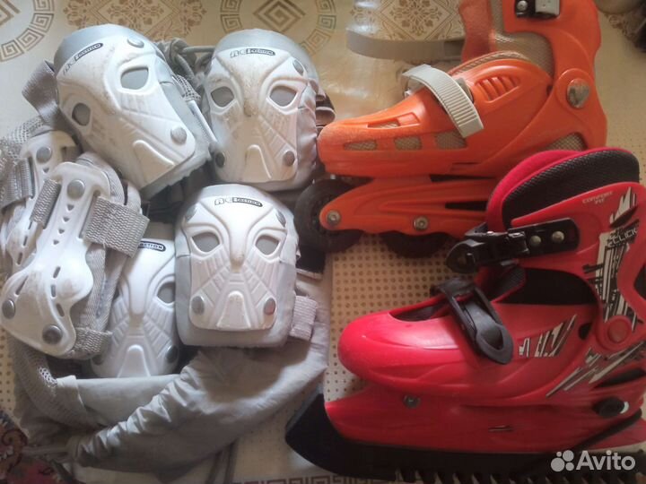 Коньки/ ролики, защита