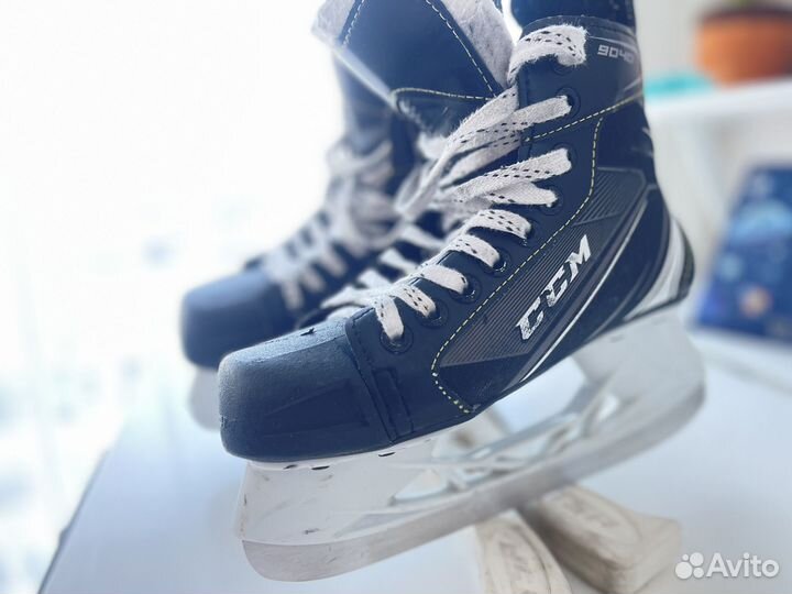 Коньки хоккейные ссм 35 размер