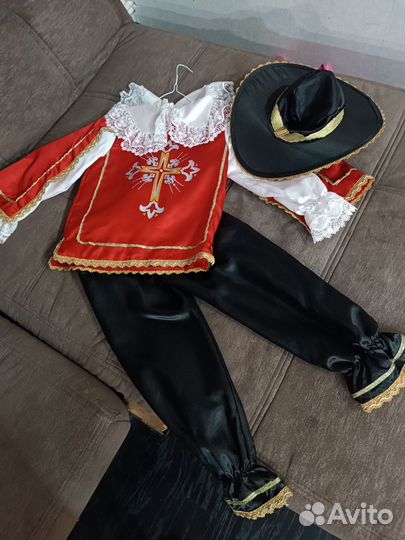 Костюм мушкетера размер 128