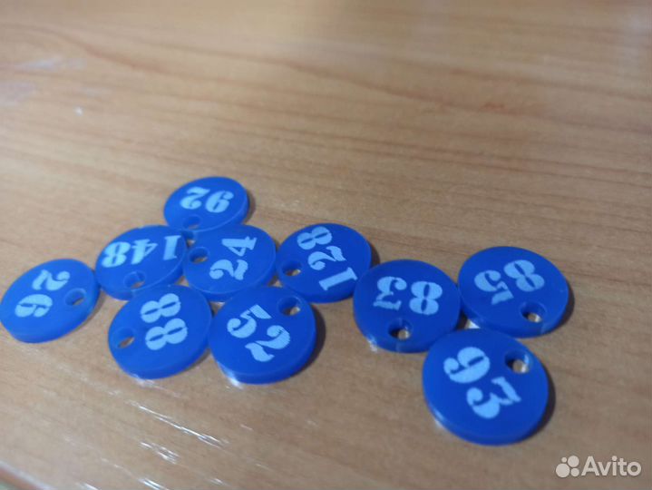 Номерки в гардероб