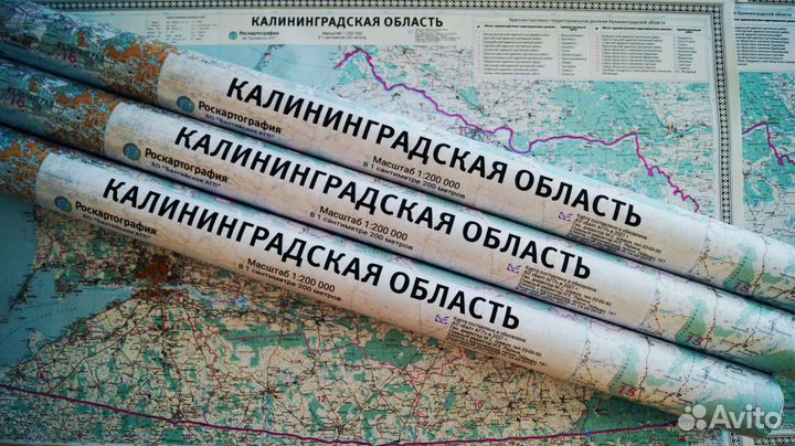 Карта Калининградской области