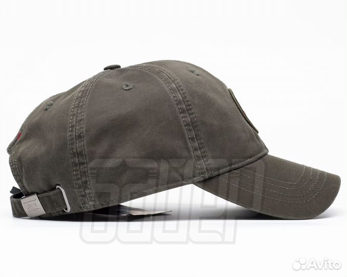 Кепка бейсболка Levis 1850 зелёная мягкая