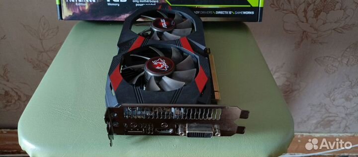 Asus Geforce GTX 1050ti-A4G Cerberus