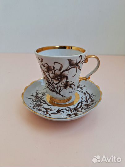 Сервиз кофейный винтажный Коростень СССР