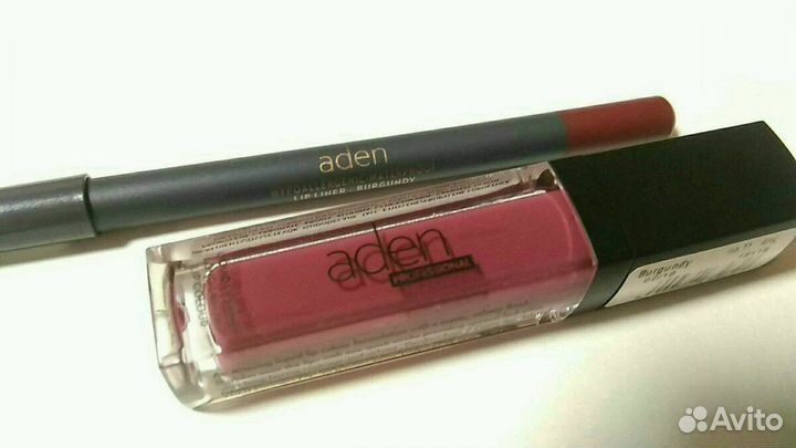 Новая проф стойкая помада Aden