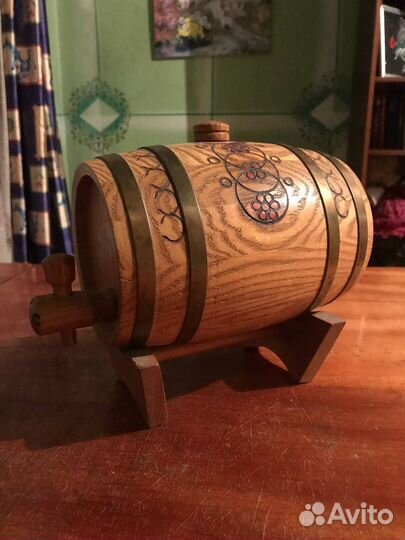 Боченок дубовый самовар игрушка