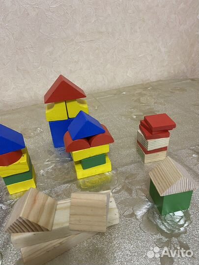 Деревянный конструктор Томик детский