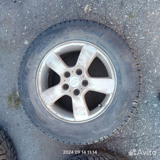 Колеса в сборе r16 зимние