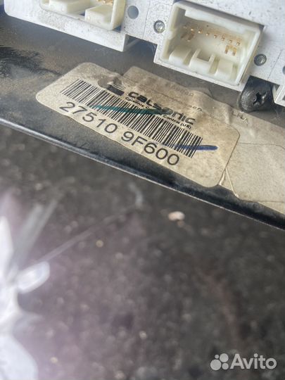 Блок управления климатом nissan primera p11