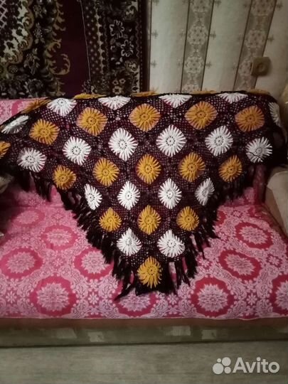 Платок шаль шерсть