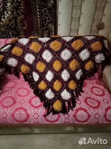 Платок шаль шерсть