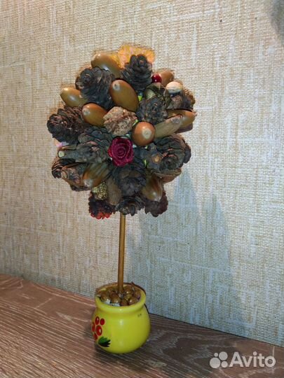 Поделка из природных материалов 20 см