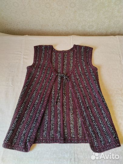 Жилет женский удлиненный