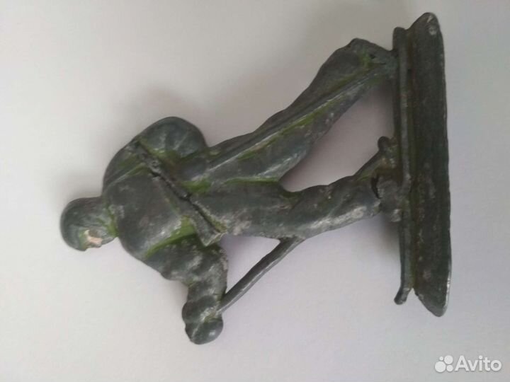 Солдатики СССР металл афми лкз тачанка лыжник зми