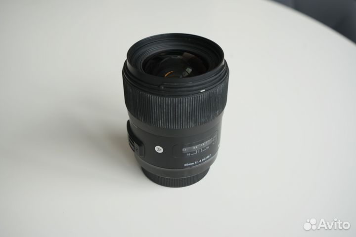 Объектив sigma AF 35 mm f/1.4 DG HSM (Sony A)