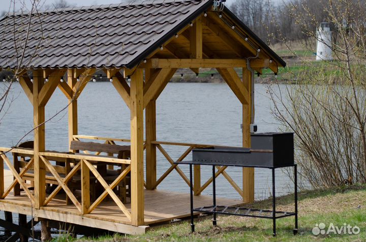 Беседка Пирс с мангалом аренда