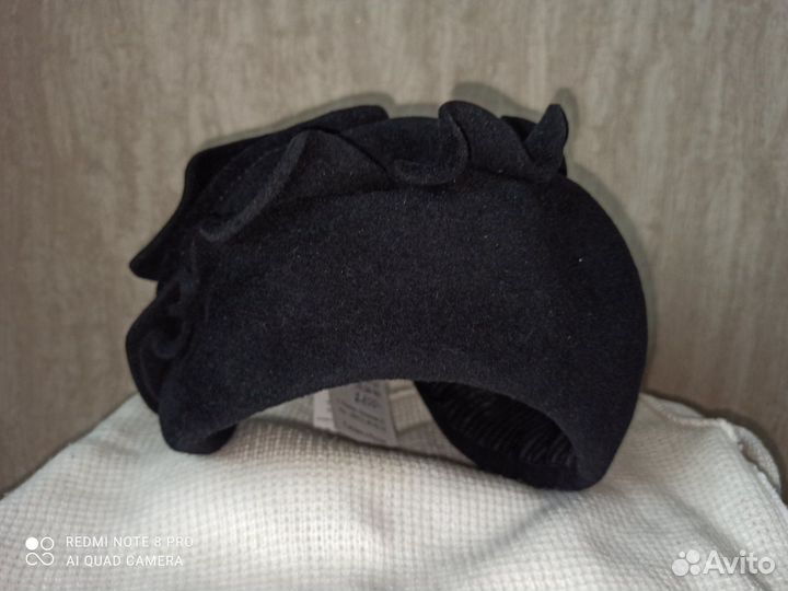 Новая шляпка фетровая женская