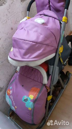 Коляска санки