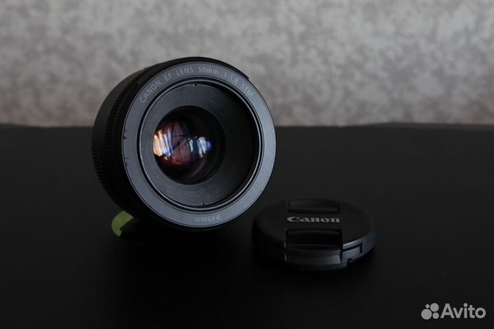 Объектив canon 50mm 1.8 stm
